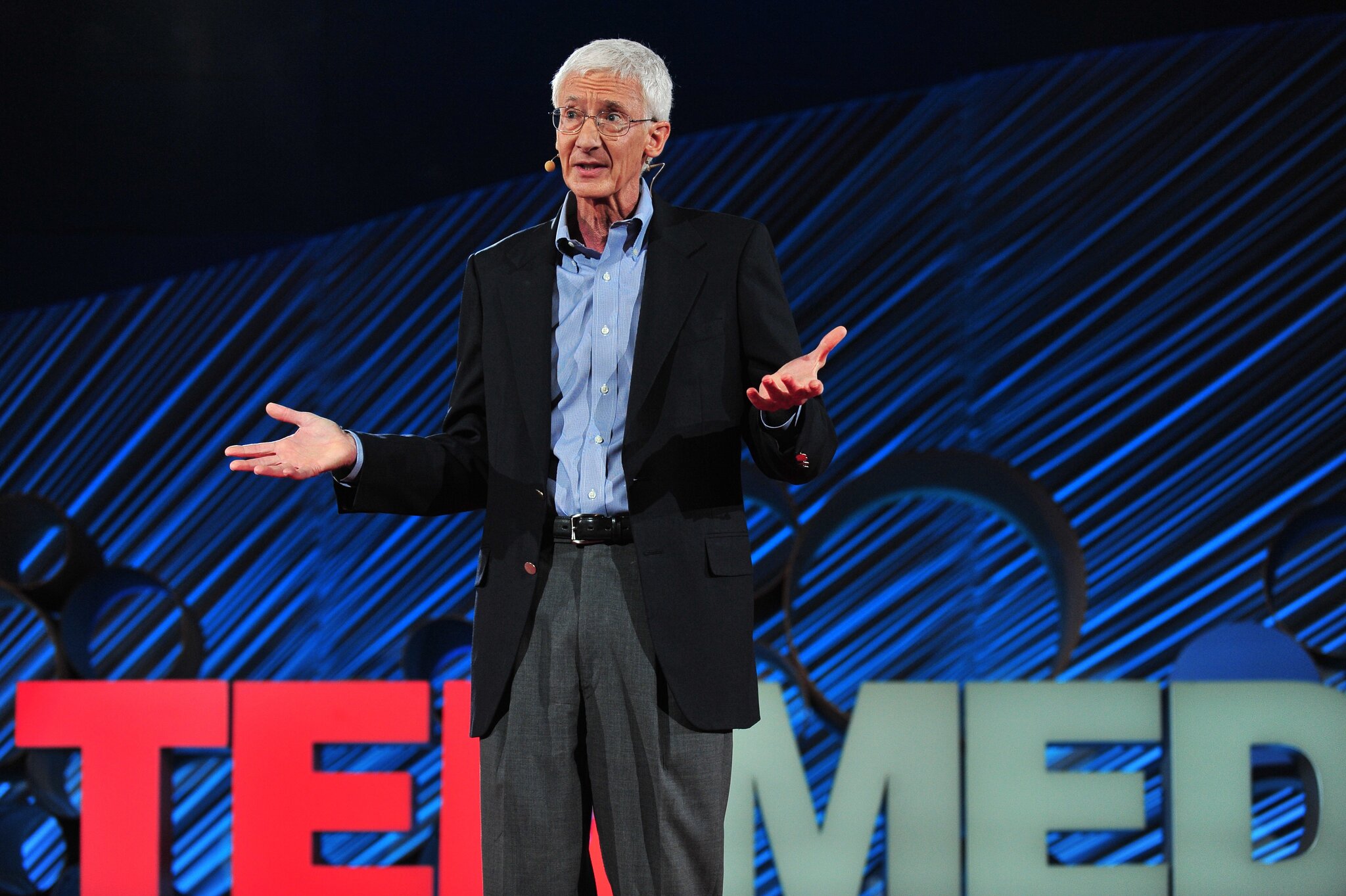Roland Griffiths en una conferencia TEDMED en 2015. TEDMED